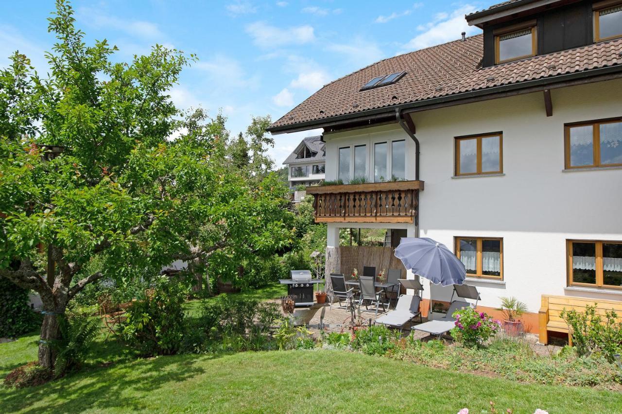 Ferienwohnung Blasi Mit Alpensicht Ibach Luaran gambar