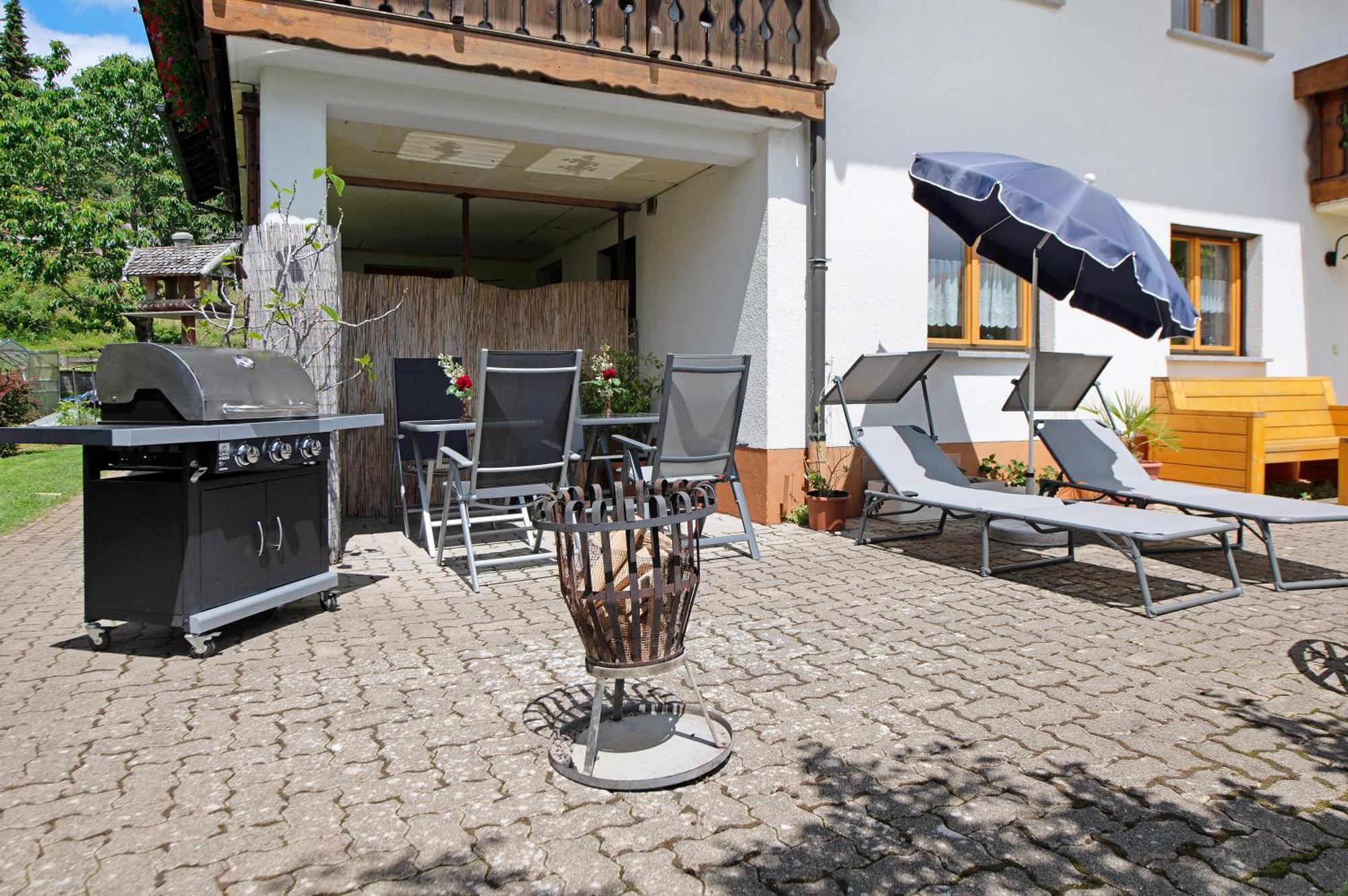 Ferienwohnung Blasi Mit Alpensicht Ibach Luaran gambar