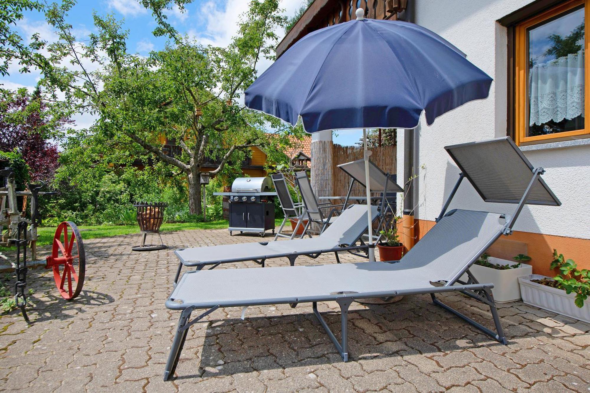 Ferienwohnung Blasi Mit Alpensicht Ibach Luaran gambar